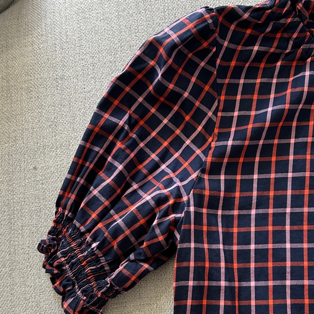 Plaid Shirt - Red and Blue - Picture 2 of 8